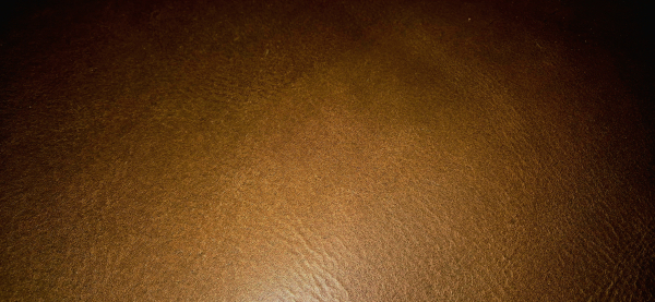 Cowhide leather yukon brown 300x400mm